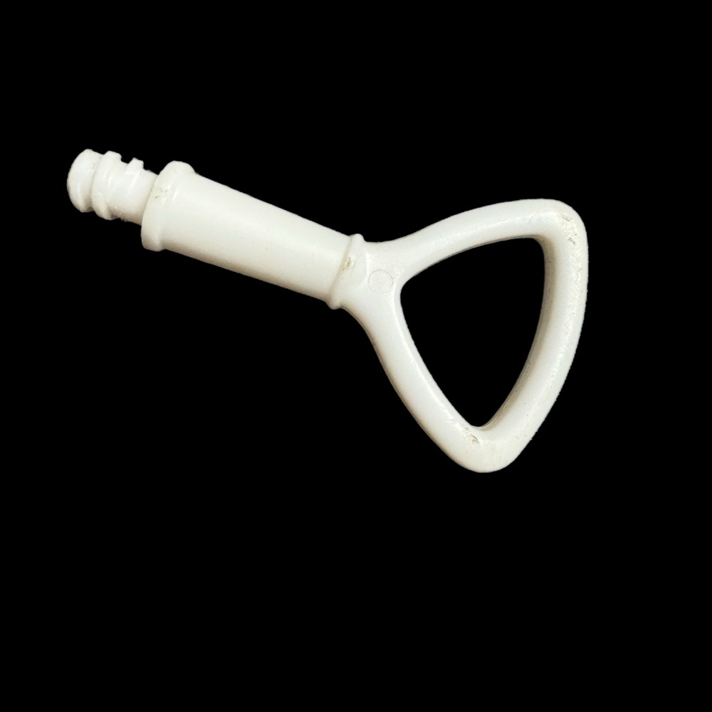 Vintage Tupperware White Replacement Handle Knob for Relish Tray #757 - C